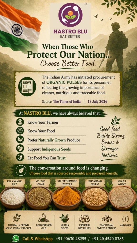 Nastro Blu story — when those who protect our nation choose better food
